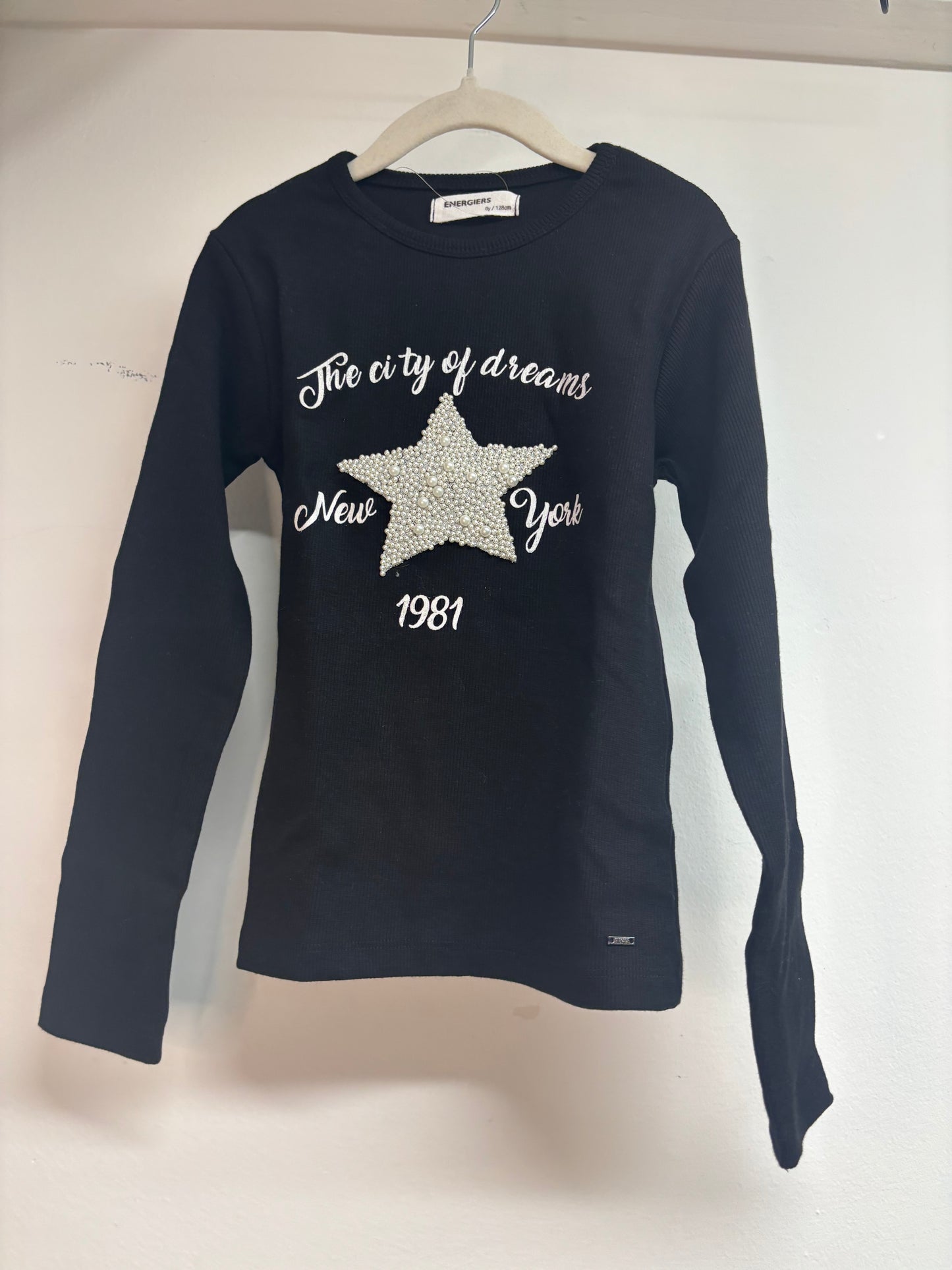 Maglietta nera stella