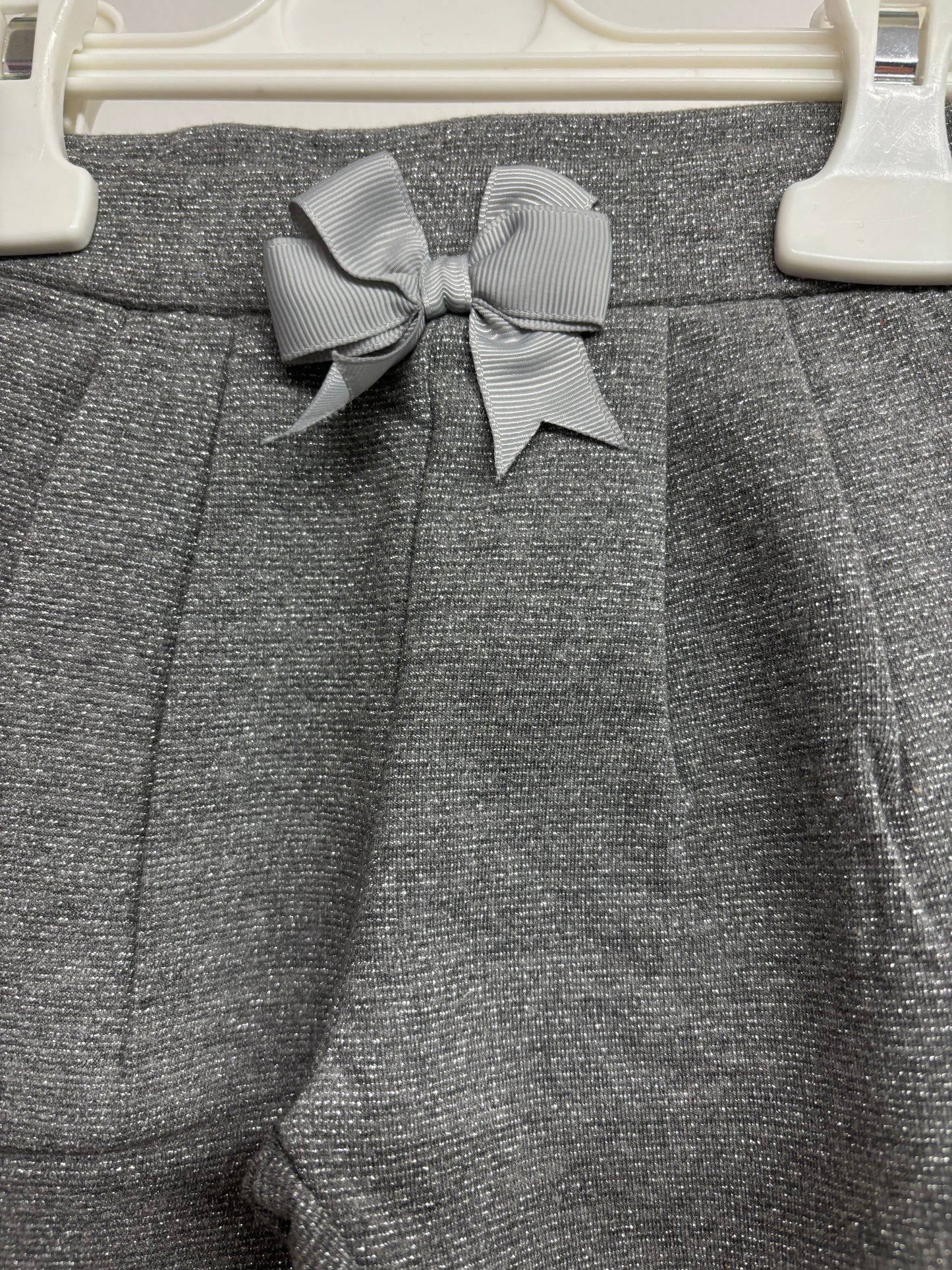 Pantalone Grigio brillantinato
