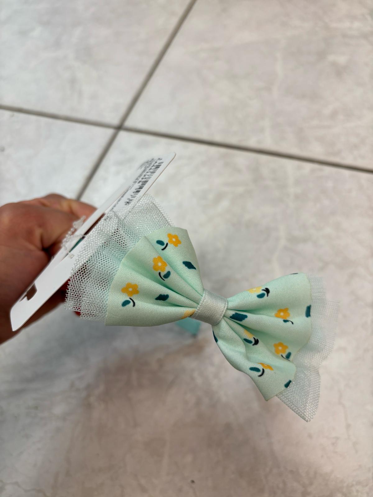 Cerchietto fiocco Verde