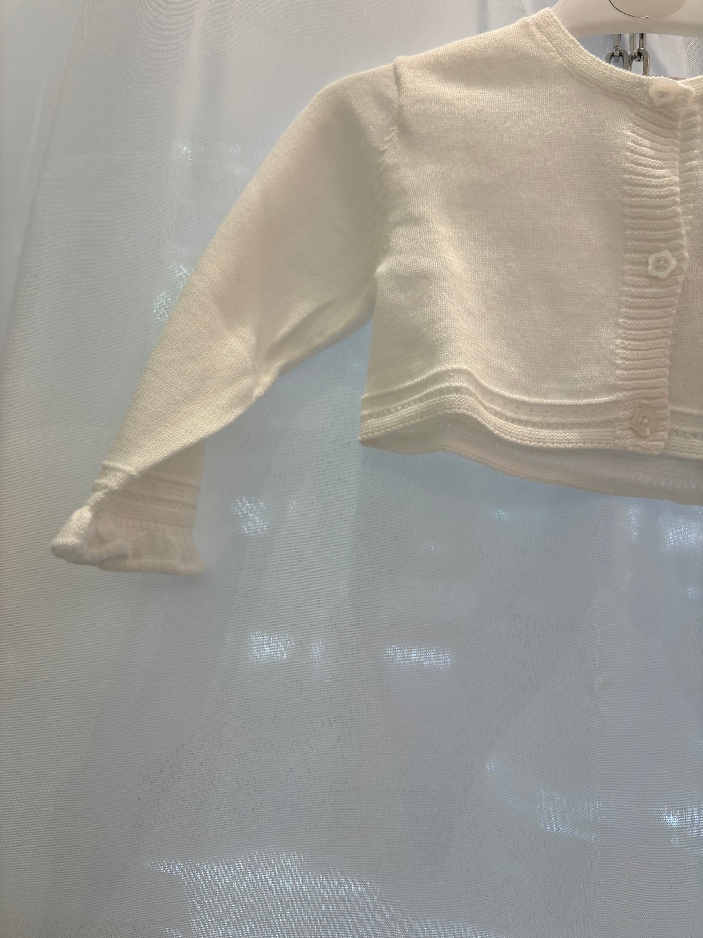 Cardigan corto White
