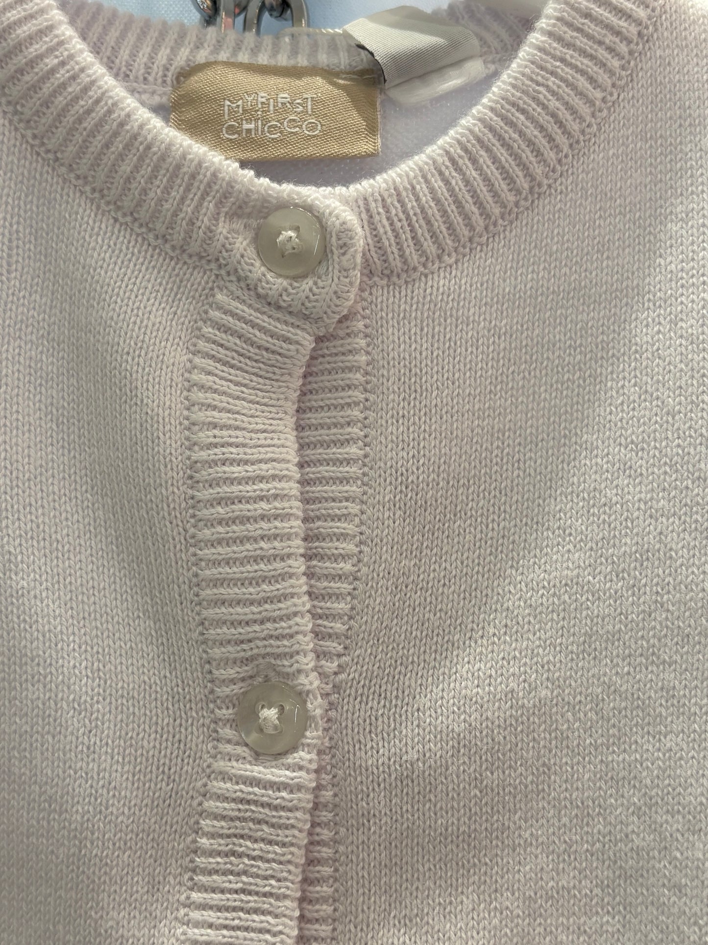 Cardigan white Cuore