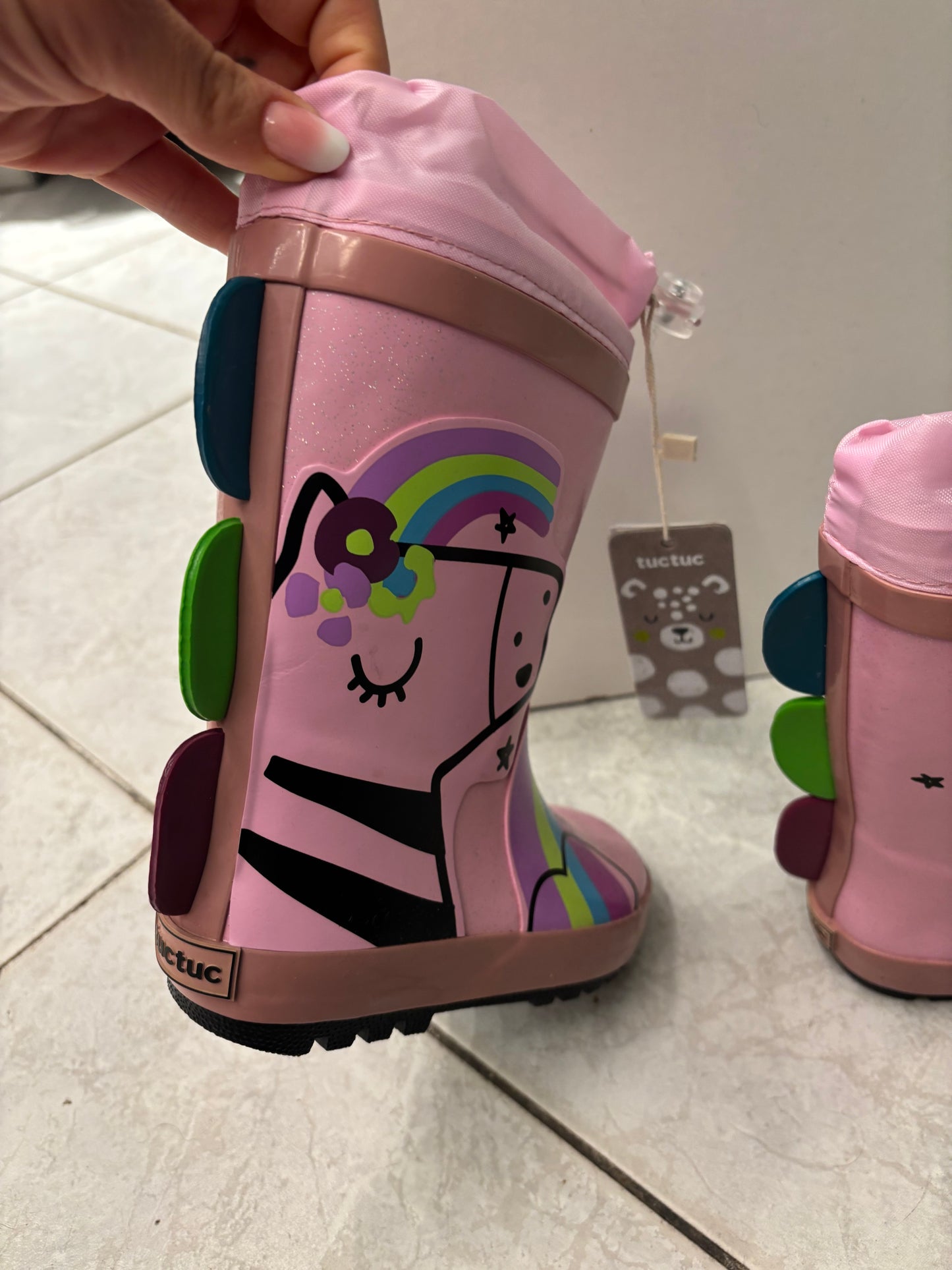 Stivaletto Pioggia unicorno