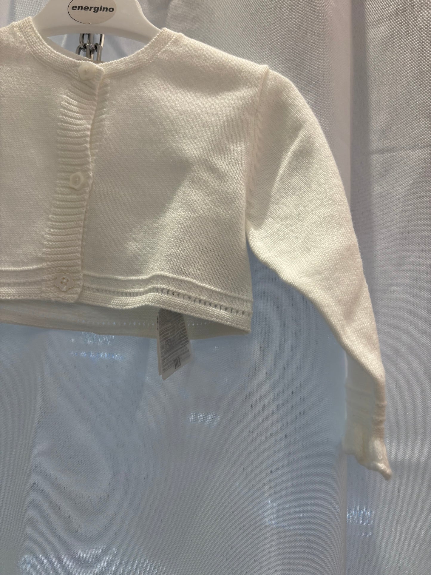 Cardigan corto White