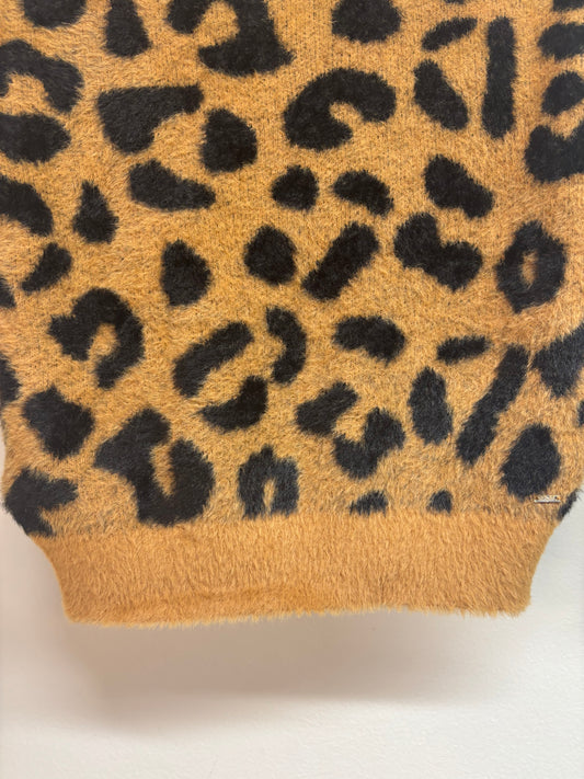 Maglione morbido maculato