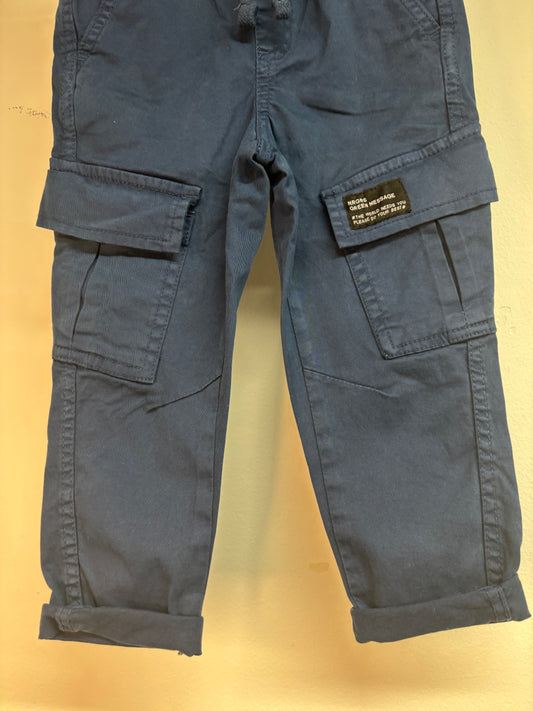 Pantalone cargo Blu