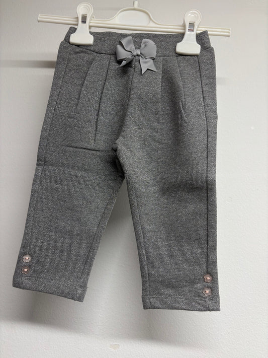 Pantalone Grigio brillantinato