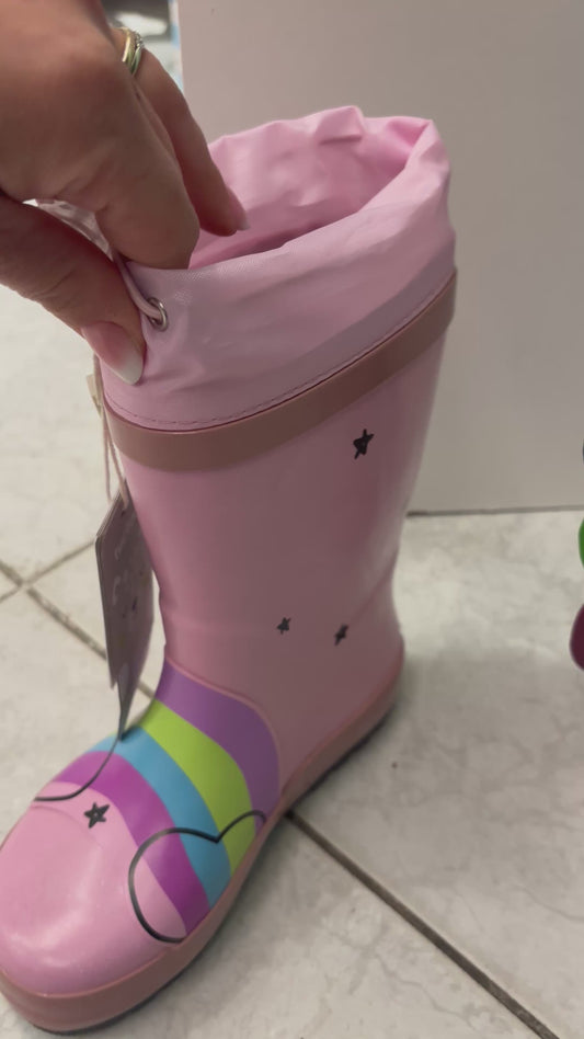 Stivaletto Pioggia unicorno