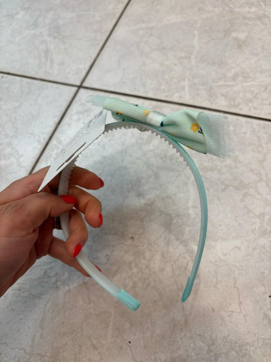 Cerchietto fiocco Verde